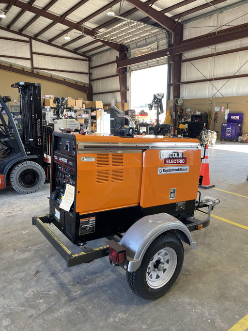 2022 Lincoln Electric LE400 Kubota V1505, Trlr, Cable Rack, Light Kit, ES Decals, T3