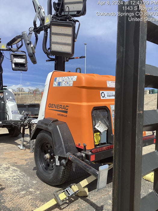 2023 Generac MLT2 Diesel, Flex Switch 120V Input, Powerzone Controller, 
(4) 320W LED Lights, 4kW Generator, 39.9 Gal Fuel Tank, 2" Ball, T3