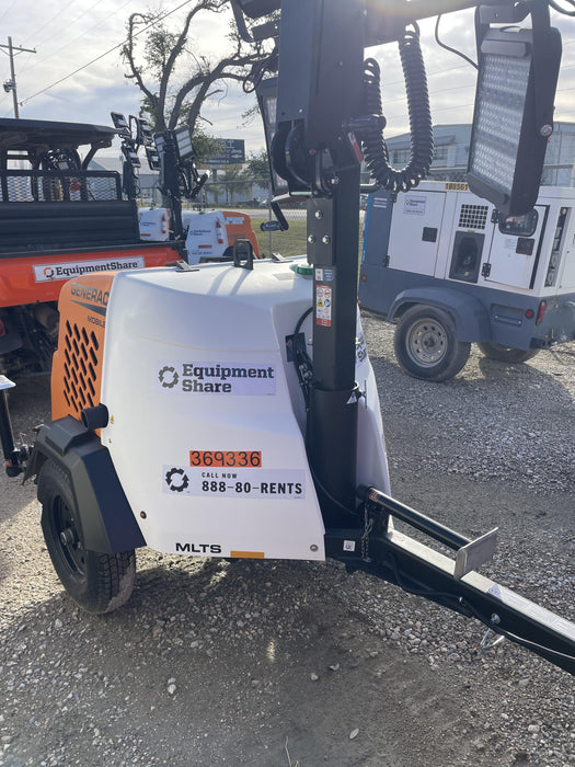 2023 Generac MLT2 Diesel, Flex Switch 120V Input, Powerzone Controller, 
(4) 320W LED Lights, 4kW Generator, 39.9 Gal Fuel Tank, 2" Ball, T3