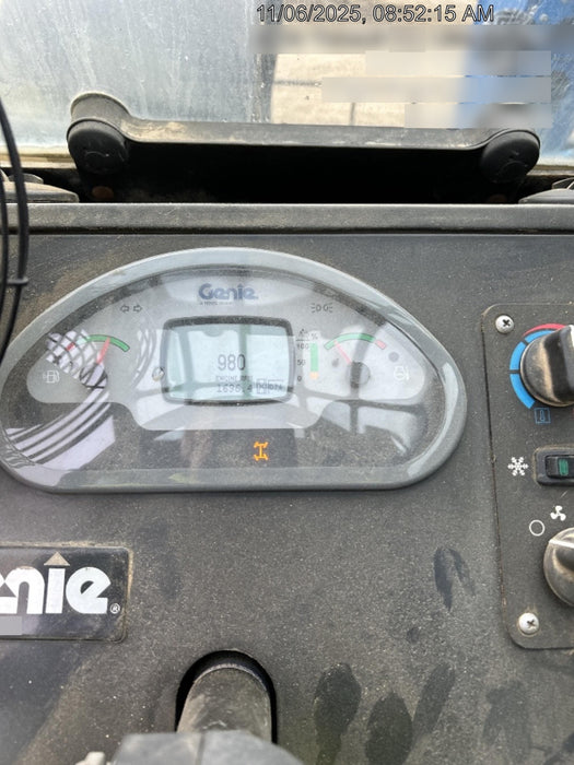 2020 Genie GTH-636 Cab/Heat/Air, Solid Tires, Work Lights, Beacon, Aux Hydraulics, Back up Alarm