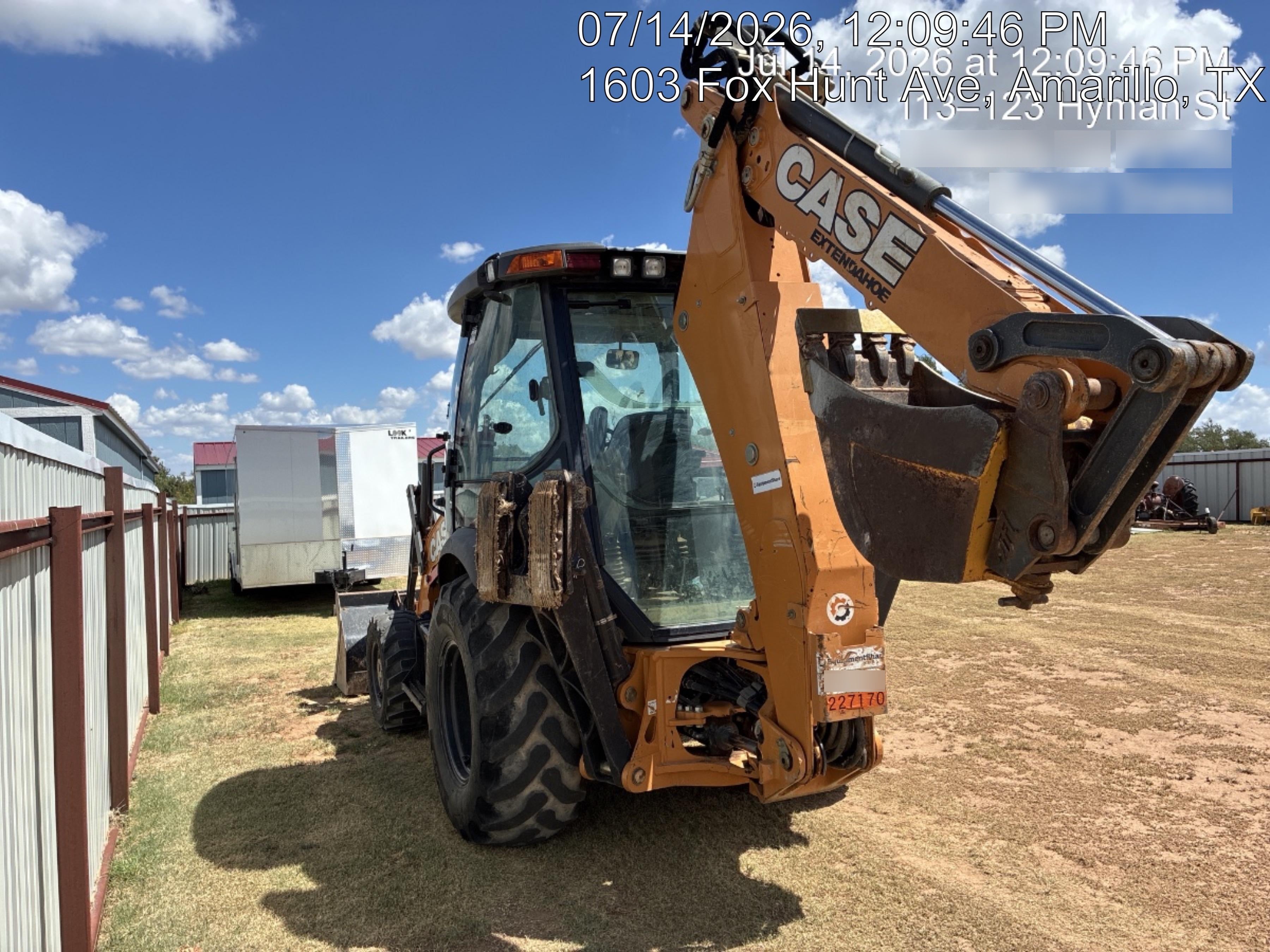 2022 CASE 580N EP - Extendable Backhoe