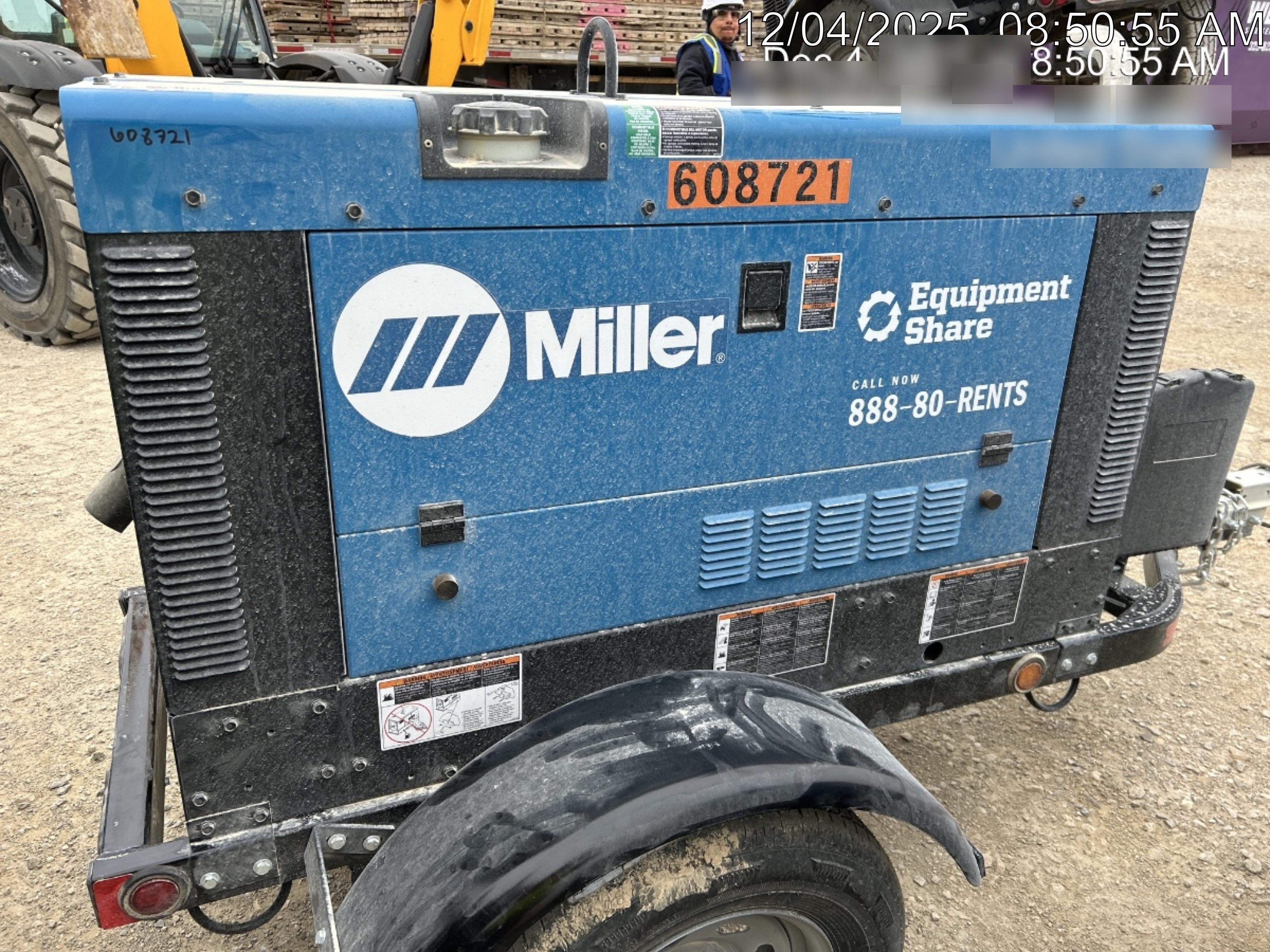 2025 MILLER ELECTRIC BIG BLUE 400