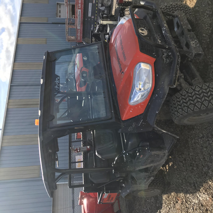 2019 Kubota RTV-X1140W-H 4wd Utility Cart, 4 Seat, Diesel, LED Strobe, Windshield Tempered Glass, Plastic Canopy, Wire Harness Kit, Backup Alarm