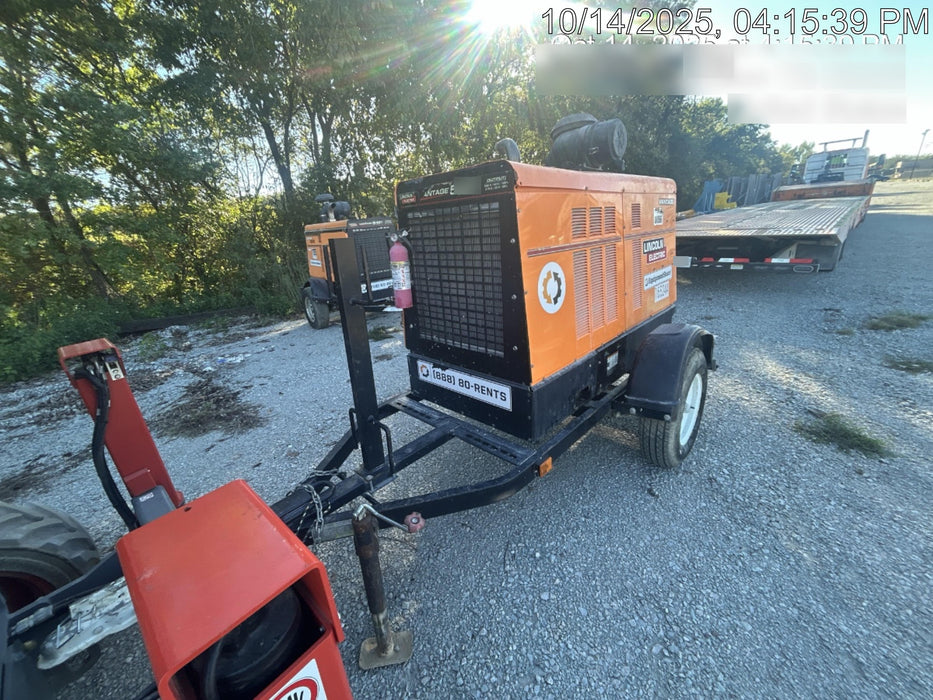 2021 Lincoln Electric Vantage 549X Ready Pak 3, ORANGE (includes trailer, cable rack, fender light kit)