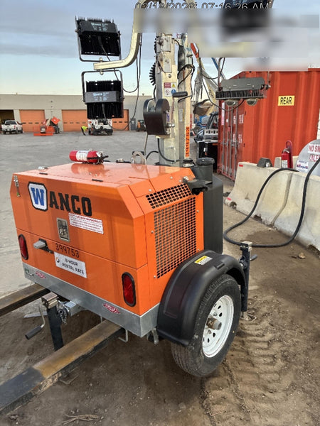2024 Wanco WLTT-4MM4K Diesel, Deep Sea Controller, Shore Power Plug, Auto Start, (4) 350W LED Floodlights, 4kW Generator, 60 Gal Fuel Tank, 2" Ball, T3