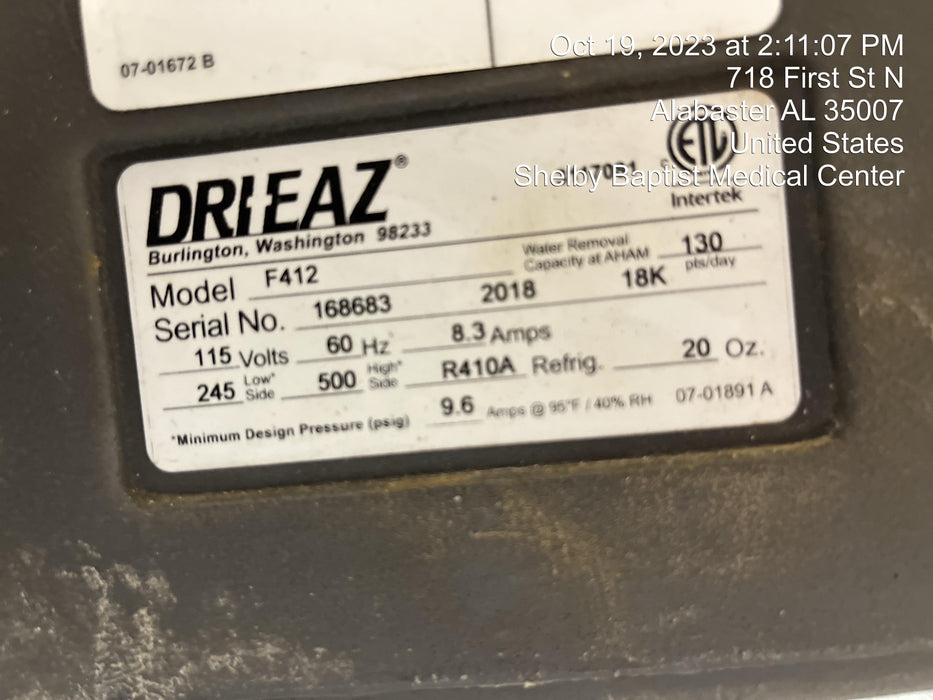 2020 DRI-EAZ LGR 7000XLi