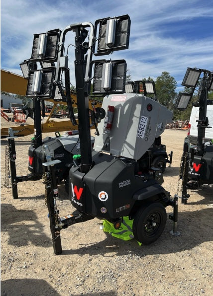 2024 Wacker Neuson LTT4 Diesel, Kohler KDW702, Deep Sea Controller, Auto Start, LED 320W, Bypass Outlet, T3