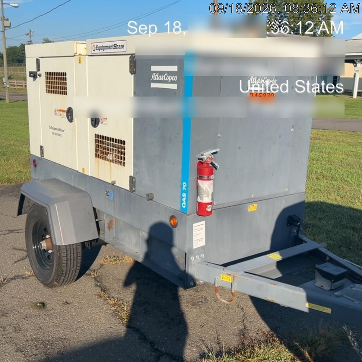 2022 ATLAS COPCO QAS 70