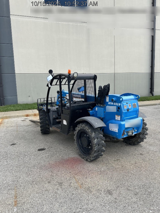 2020 Genie GTH-5519 Canopy, Solid Tires, Work Lights, Beacon, Aux Hydraulics, Back up Alarm