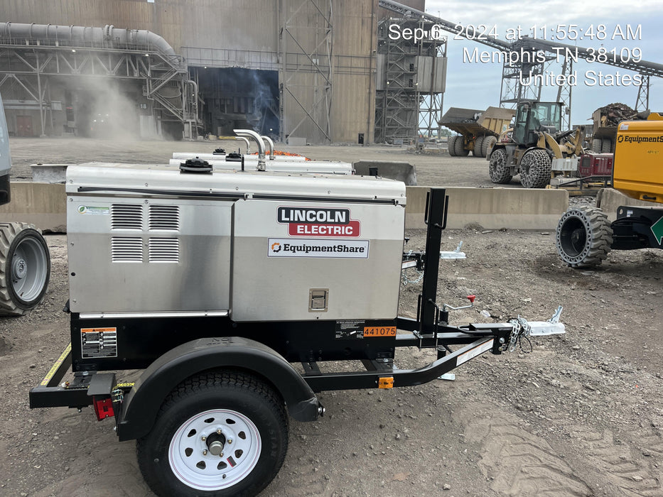 2024 Lincoln Electric LE400 Kubota V1505, Trlr, Cable Rack, Light Kit, ES Decals, T3