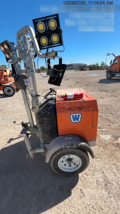 2024 Wanco WLTT-4MM4K Diesel, Deep Sea Controller, Shore Power Plug, Auto Start, (4) 350W LED Floodlights, 4kW Generator, 60 Gal Fuel Tank, 2" Ball, T3