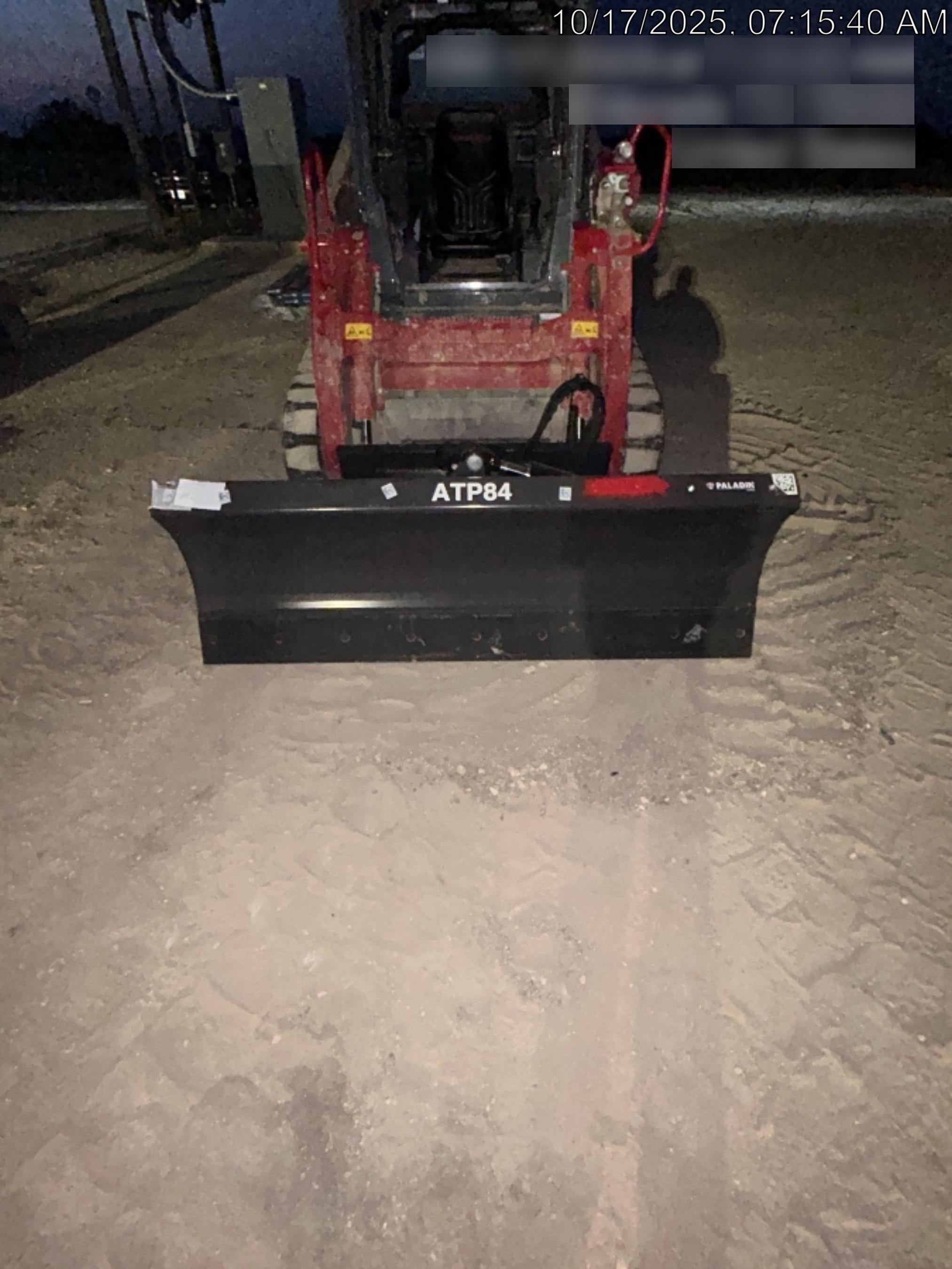 2025 PALADIN Dozer Blade 84"