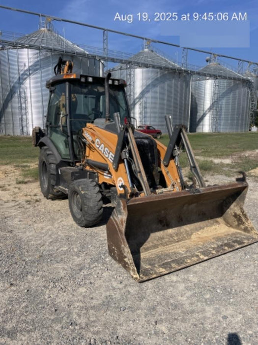 2020 Case 580N EP - Extendable Backhoe Cab/Heat/Air, 4WD, Extendable Stick, Pilot Controls, 2 Way Hydraulics, Ride Control, TAG Manual QC