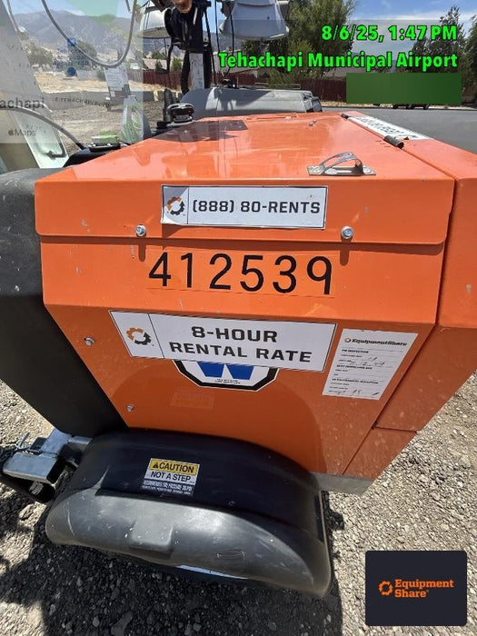 2024 Wanco WLTT-4MM4K Diesel, Deep Sea Controller, Shore Power Plug, Auto Start, (4) 350W LED Floodlights, 4kW Generator, 60 Gal Fuel Tank, 2" Ball, T3