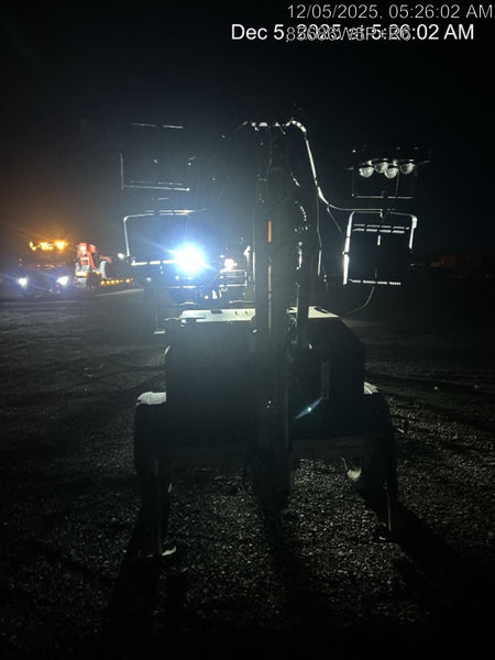 2024 Wanco WLTT-4MM4K Diesel, Deep Sea Controller, Shore Power Plug, Auto Start, (4) 350W LED Floodlights, 4kW Generator, 60 Gal Fuel Tank, 2" Ball, T3