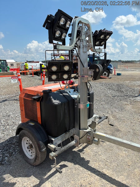 2024 Wanco WLTT-4MM4K Diesel, Deep Sea Controller, Shore Power Plug, Auto Start, (4) 350W LED Floodlights, 4kW Generator, 60 Gal Fuel Tank, 2" Ball, T3