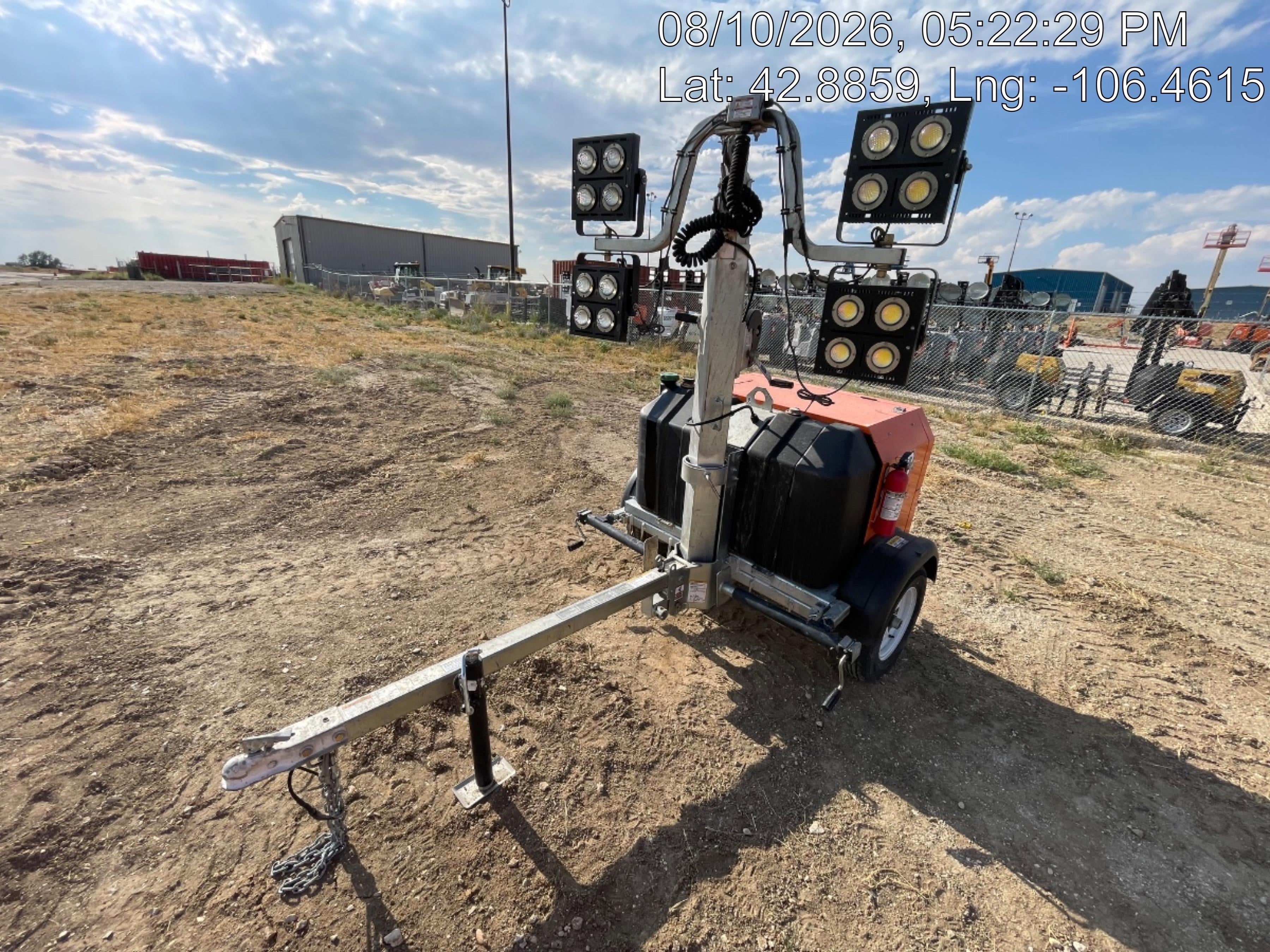 2023 Wanco WLTT-4MM4K Diesel, Deep Sea Controller, Shore Power Plug, Auto Start, (4) 350W LED Floodlights, 4kW Generator, 60 Gal Fuel Tank, 2" Ball, T3