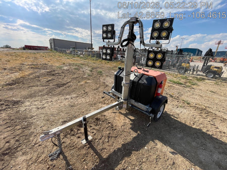 2023 Wanco WLTT-4MM4K Diesel, Deep Sea Controller, Shore Power Plug, Auto Start, (4) 350W LED Floodlights, 4kW Generator, 60 Gal Fuel Tank, 2" Ball, T3