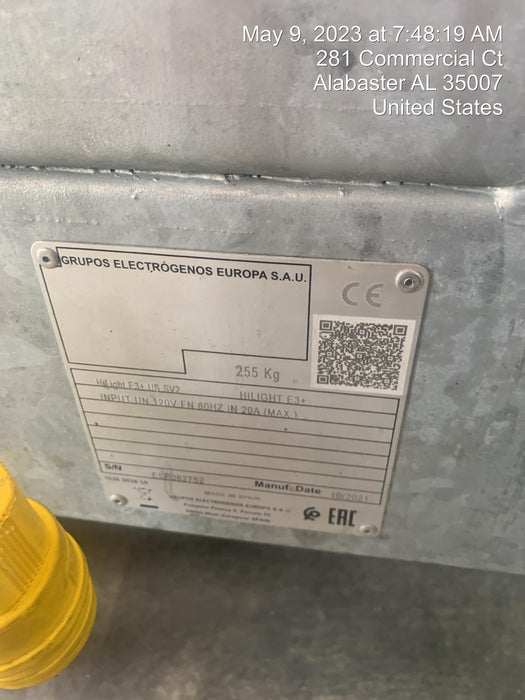 2022 ATLAS COPCO HILIGHT E3 Plus