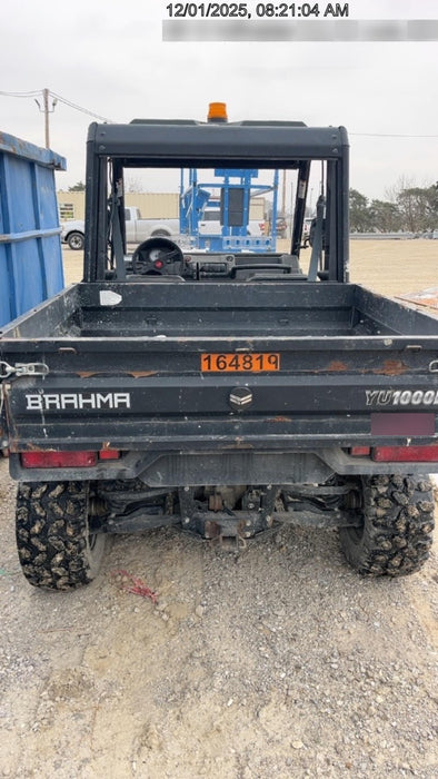 2021 Yanmar YU1000 Canopy, Steel Wheel, Poly WindShield, Beacon, Backup Alarm