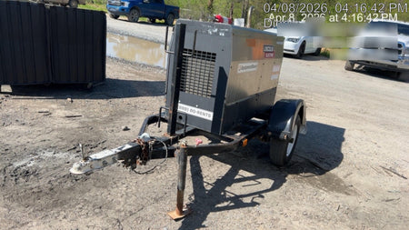 2019 Lincoln Electric Vantage 322 Ready-Pak 3, Two Wheel Trailer, Fender and Light Kit, Cable Rack