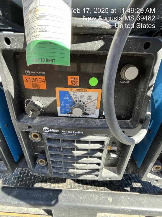 2023 MILLER ELECTRIC XMT 350