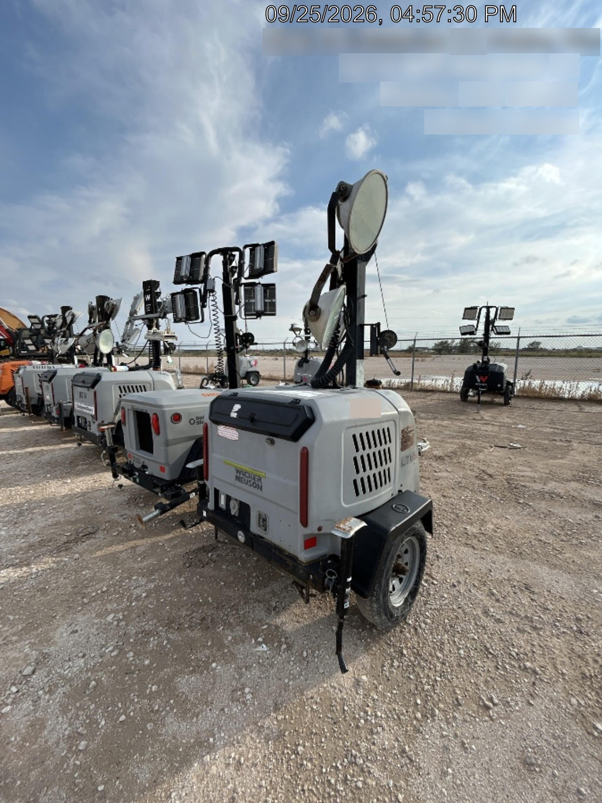 2019 Wacker Neuson LTV6L-MH Standard Options, ES Track Hardware, Fuel Level Sensor