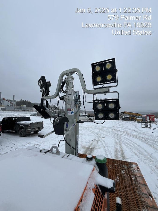 2024 Wanco WLTT-4MM4K Diesel, Deep Sea Controller, Shore Power Plug, Auto Start, (4) 350W LED Floodlights, 4kW Generator, 60 Gal Fuel Tank, 2" Ball, T3