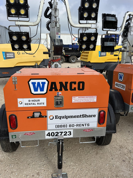2024 Wanco WLTT-4MM4K Diesel, Deep Sea Controller, Shore Power Plug, Auto Start, (4) 350W LED Floodlights, 4kW Generator, 60 Gal Fuel Tank, 2" Ball, T3