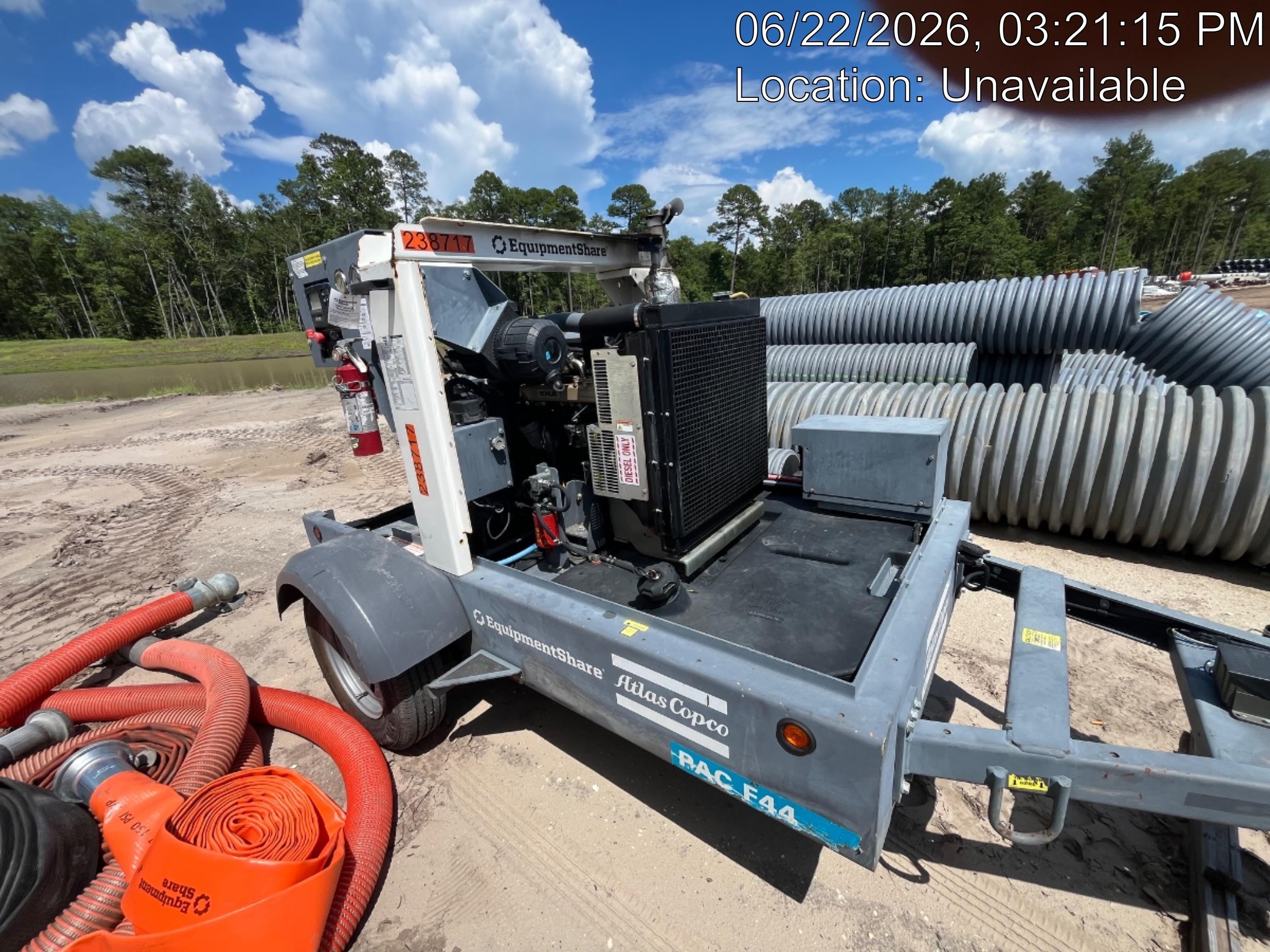 2022 ATLAS COPCO PAC F44 KD