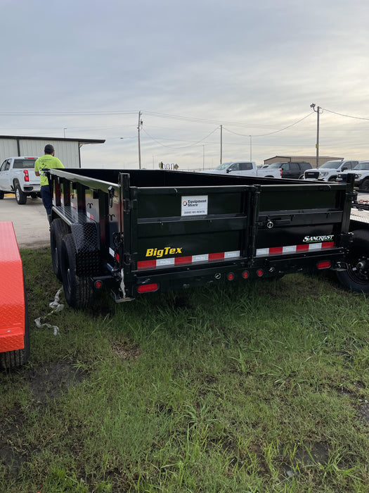2022 BIG TEX TRAILER 14LP-14BK6SIRPD