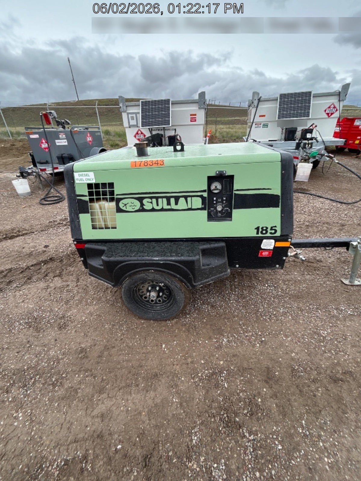 2021 SULLAIR 185D-DPQ KU4F