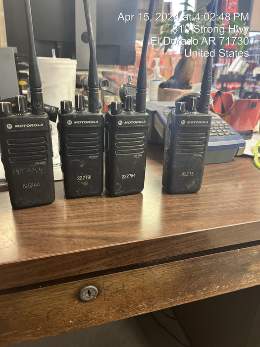 2022 MOTOROLA XPR3300E