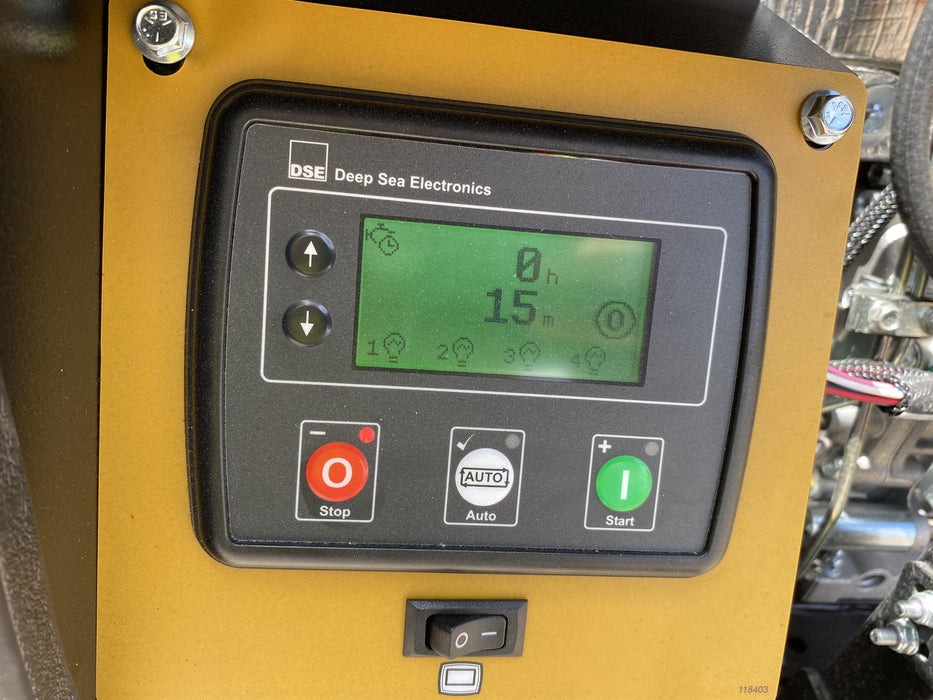 2022 Allmand NLV3GR (4) LED Light Fixture 350W, 23' Vertical Mast, 3kW Prime, Towable, ES Decals, T3