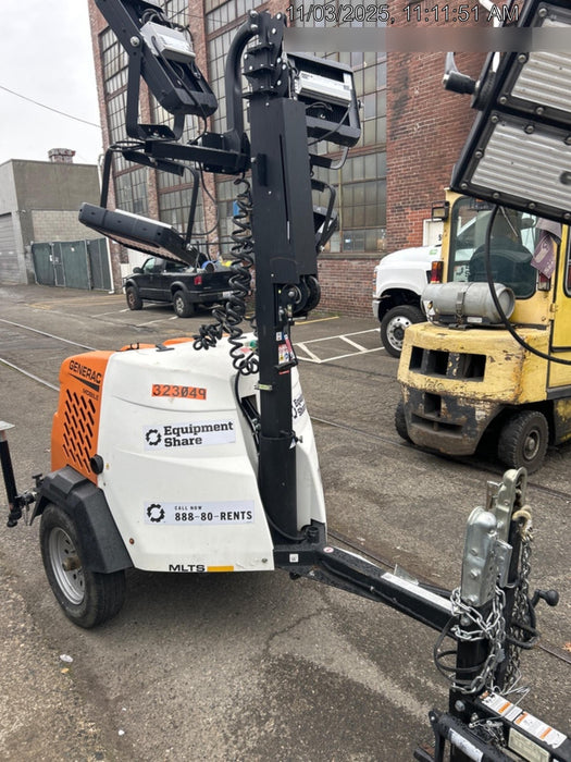 2023 Generac MLT2 Diesel, Flex Switch 120V Input, Powerzone Controller, (4) 320W LED Lights, 4kW Generator, 39.9 Gal Fuel Tank, 2" Ball, T3
