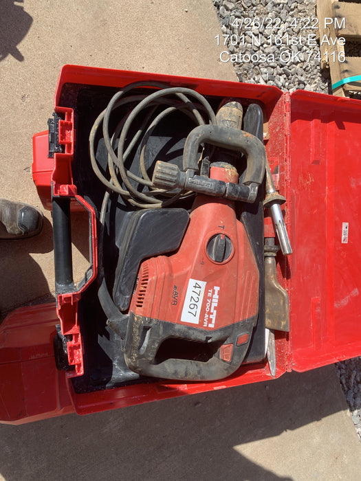2019 HILTI TE 700-AVR