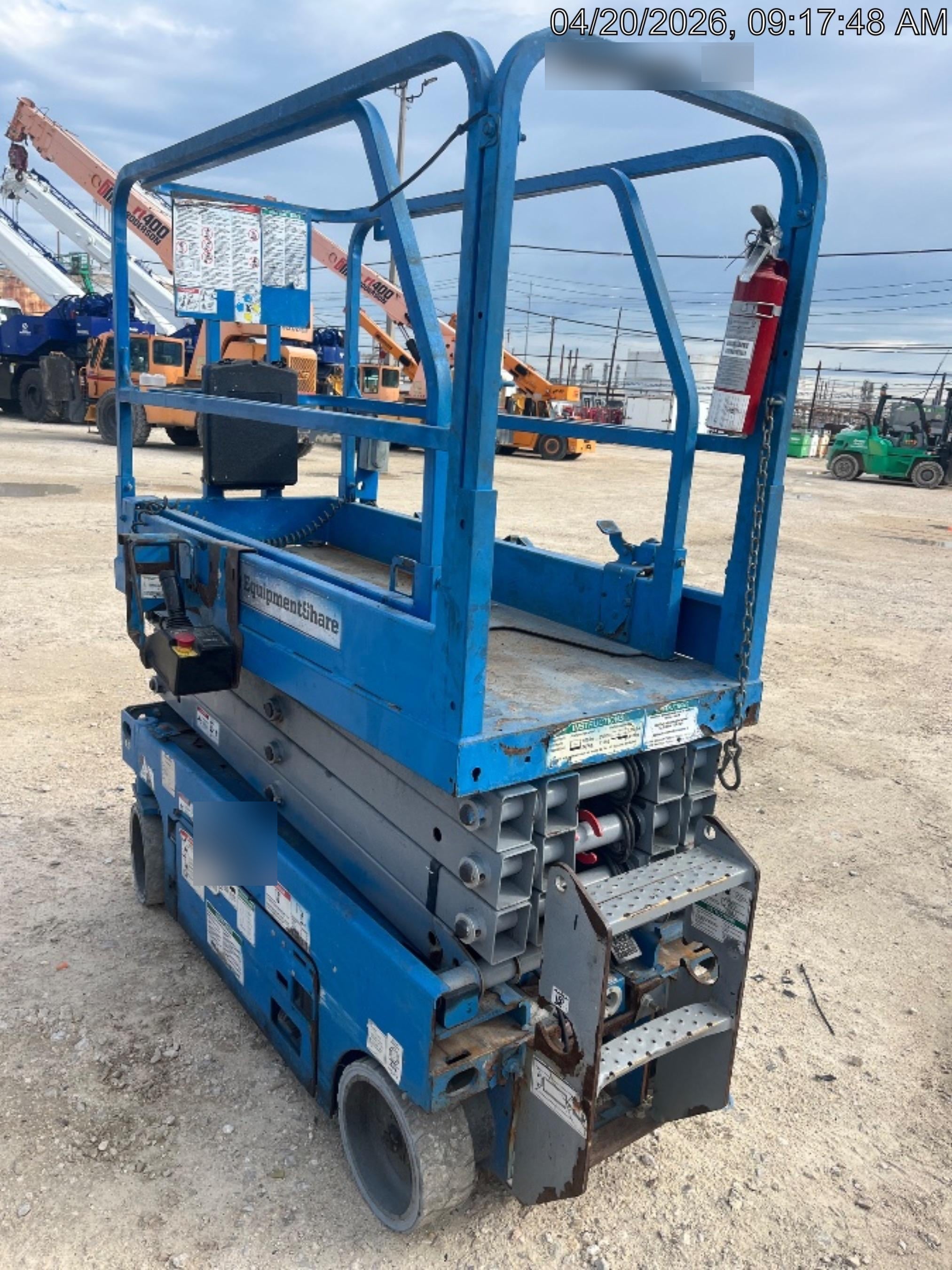 2019 Genie GS-1930 Fixed Rails with Chain Entry
