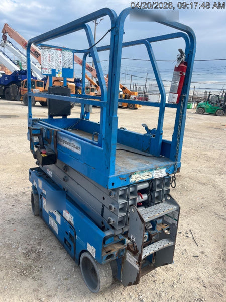 2019 Genie GS-1930 Fixed Rails with Chain Entry