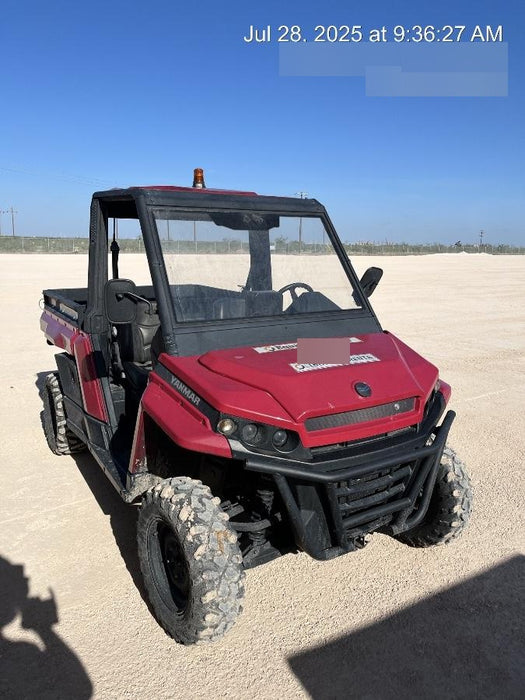 2021 Yanmar YU1000 Canopy, Steel Wheel, Poly WindShield, Beacon, Backup Alarm