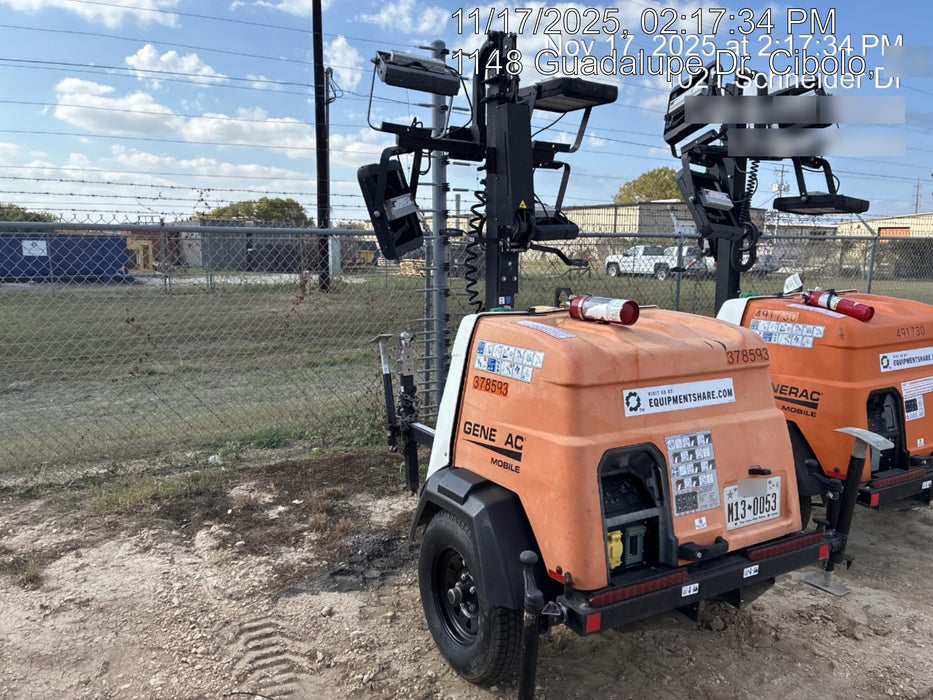 2023 Generac MLT2 Diesel, Flex Switch 120V Input, Powerzone Controller, 
(4) 320W LED Lights, 4kW Generator, 39.9 Gal Fuel Tank, 2" Ball, T3