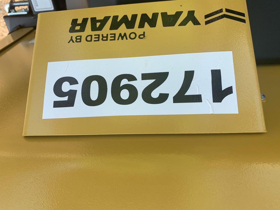Allmand NLV3GR (4) LED Light Fixture 350W, 23' Vertical Mast, 3kW Prime, Towable, Deep Sea L401, Leveling Jacks, Yanmar T4F 5.8hp