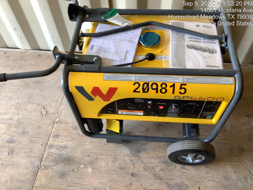 2022 WACKER NEUSON GP6600A