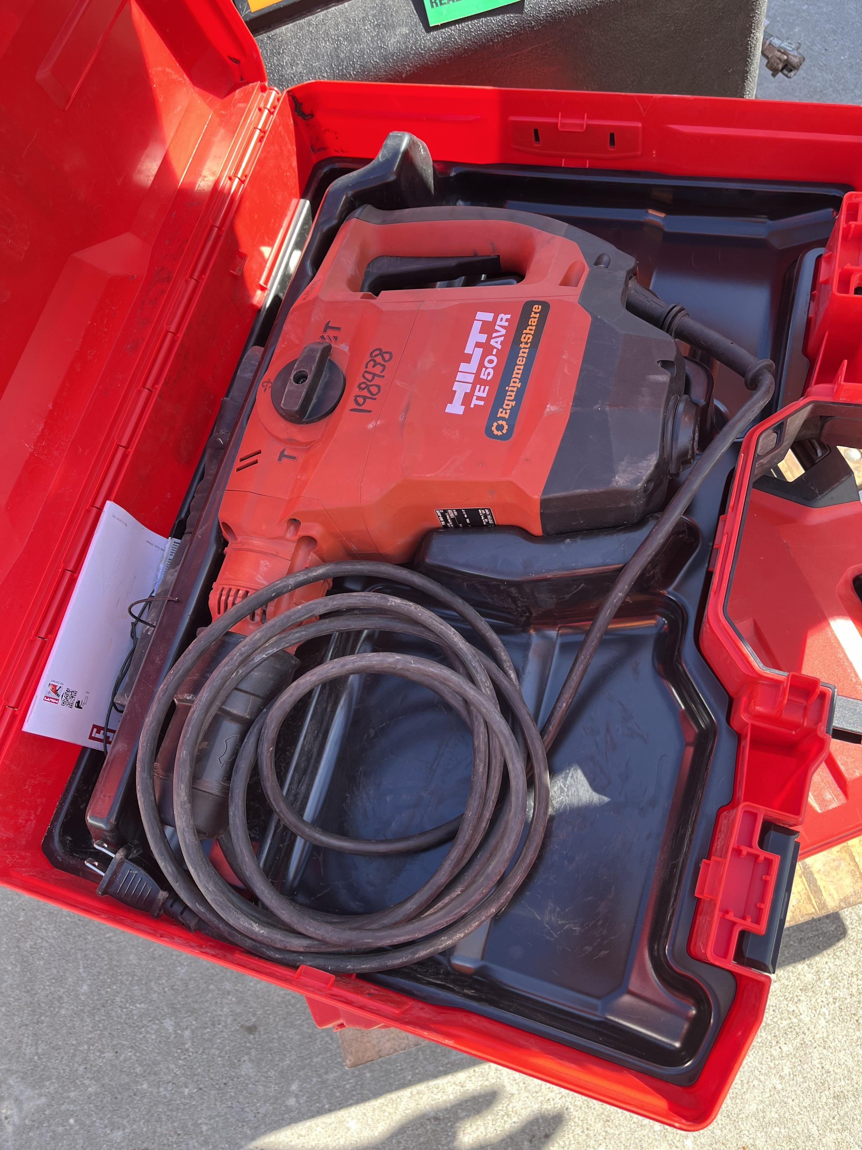 2022 HILTI TE 50-AVR