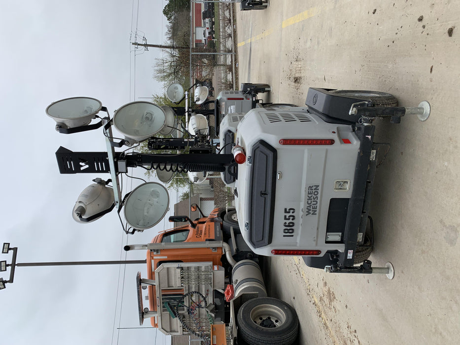 2018 Wacker Neuson LTV6L-MH Wacker Neuson LTV6L Mobile Light Tower w/Fuel Level Sensor Installed
