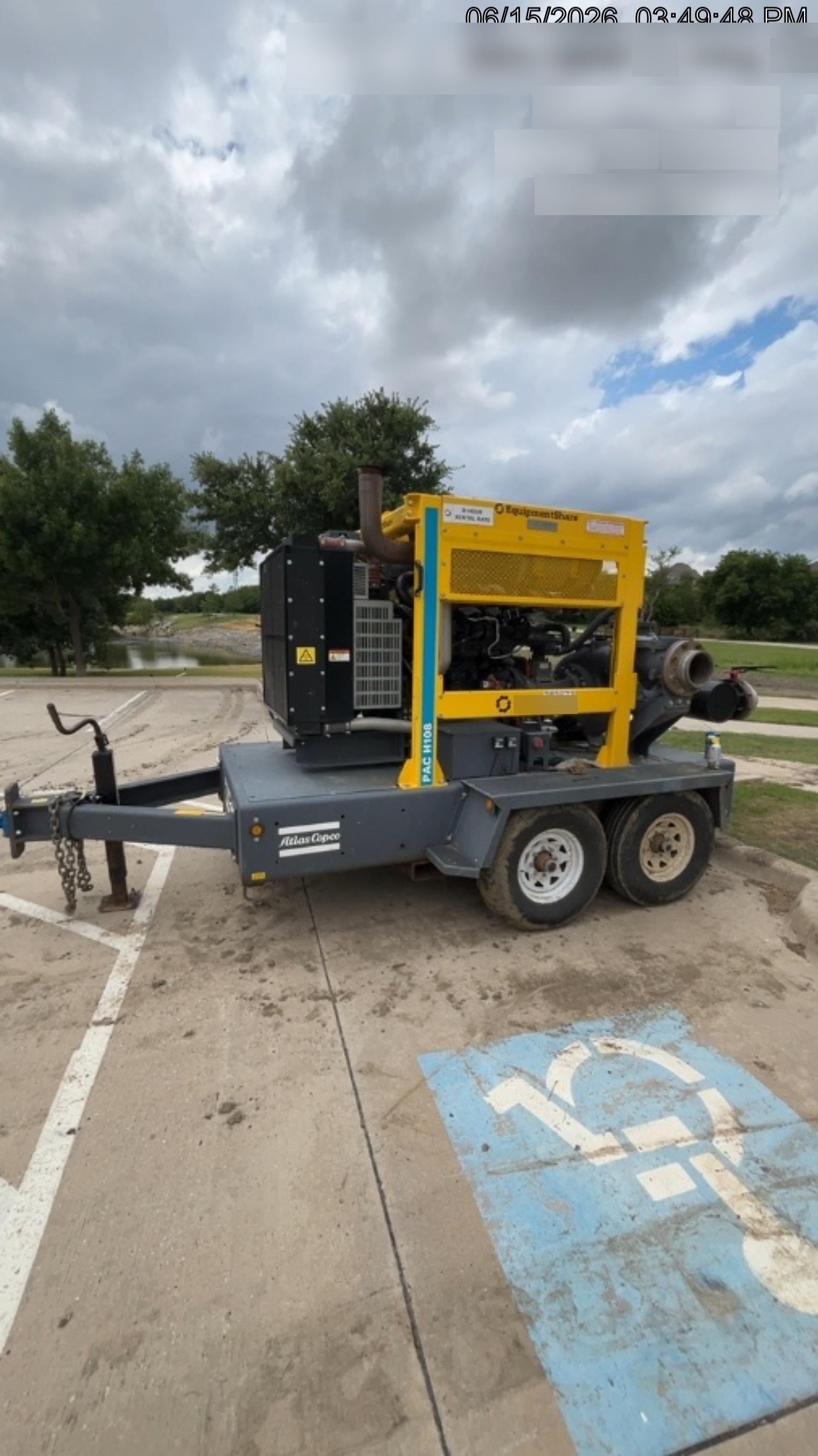 2022 ATLAS COPCO PAC H108 JD