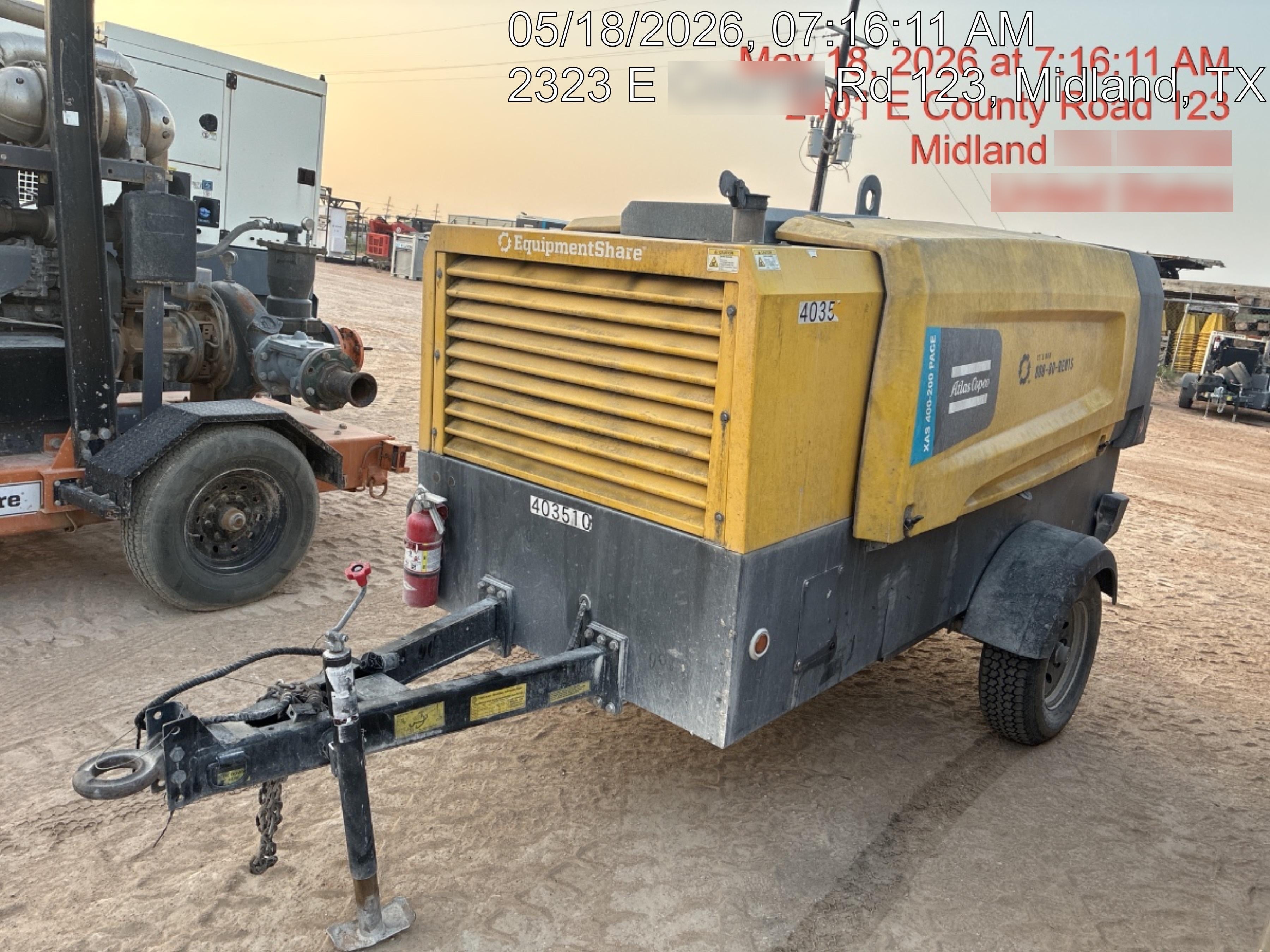 2024 ATLAS COPCO XAS 400-200 PACE PFF