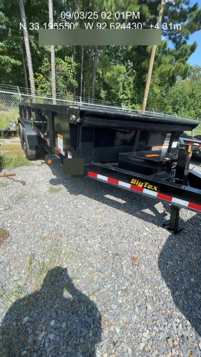 2024 BIG TEX TRAILER 16LP - 16' Bumper Pull Dump Trailer