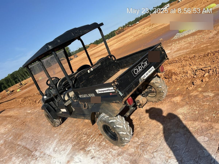 2019 Club Car CA1700D Diesel, 4-Seat, ROPS, AWD w/None