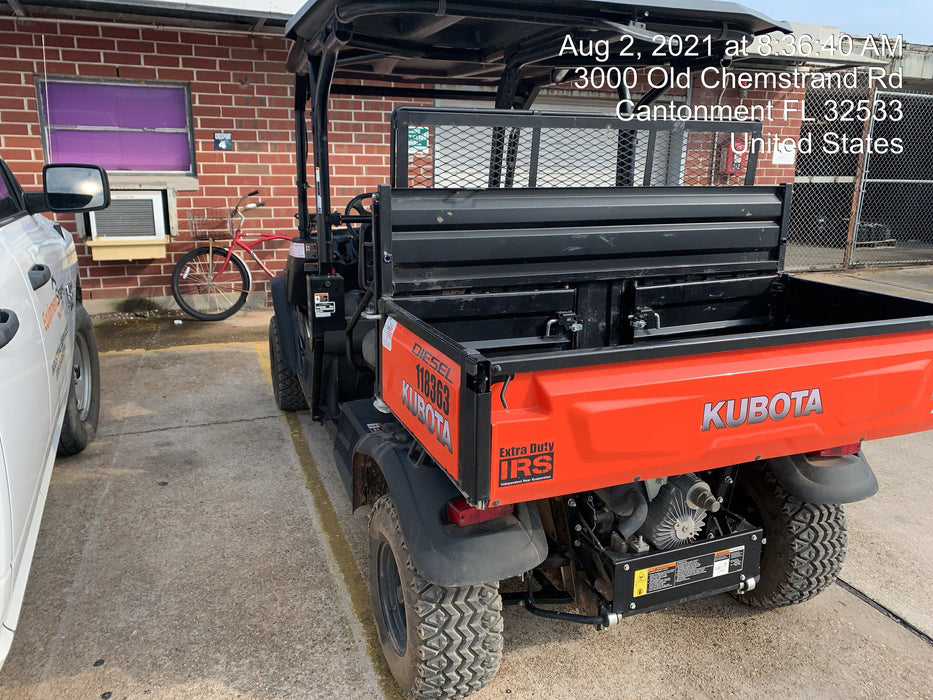 Kubota RTV-X1140W-H Canopy, 4-Seater, Diesel, Windshield Acrylic Clear, LED Strobe, Backup Alarm