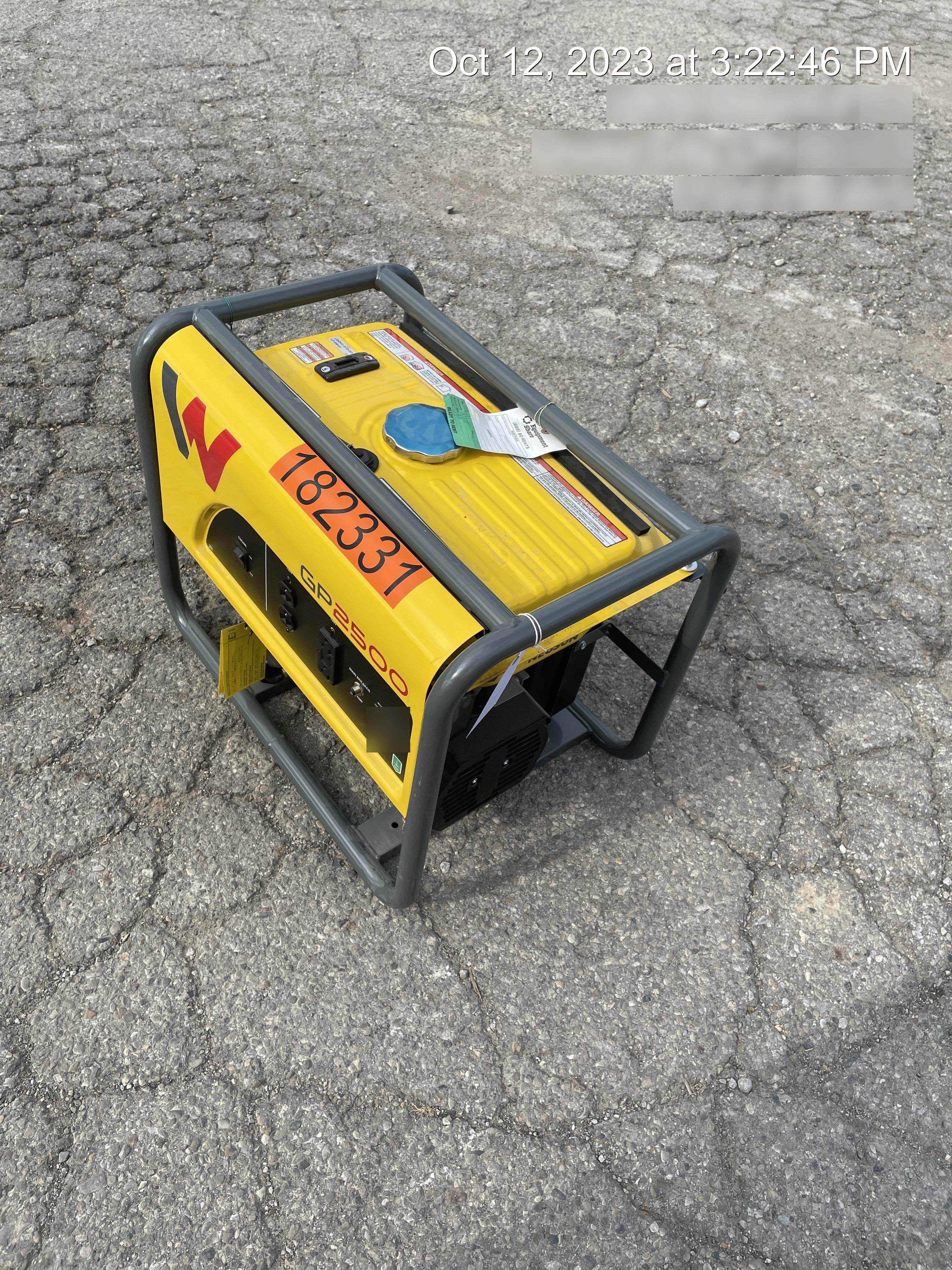 2021 WACKER NEUSON GP2500A